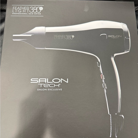 SALON TECH Other - NWT Feather Light 380 Professional Hair Dryer - Black